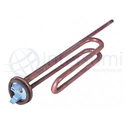 Resistencia termo Ariston, Indesit 2500W, 245mm, vaina 440mm 38AR0104